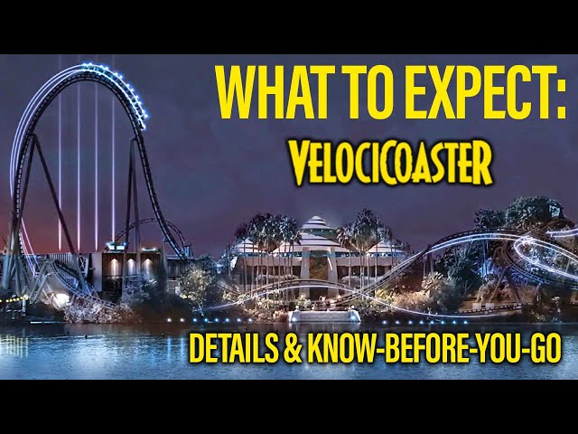 Universal shares new VelociCoaster details ahead of opening