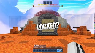 Bro LOCKS Himself in Bedwars Game... Will He Escape?