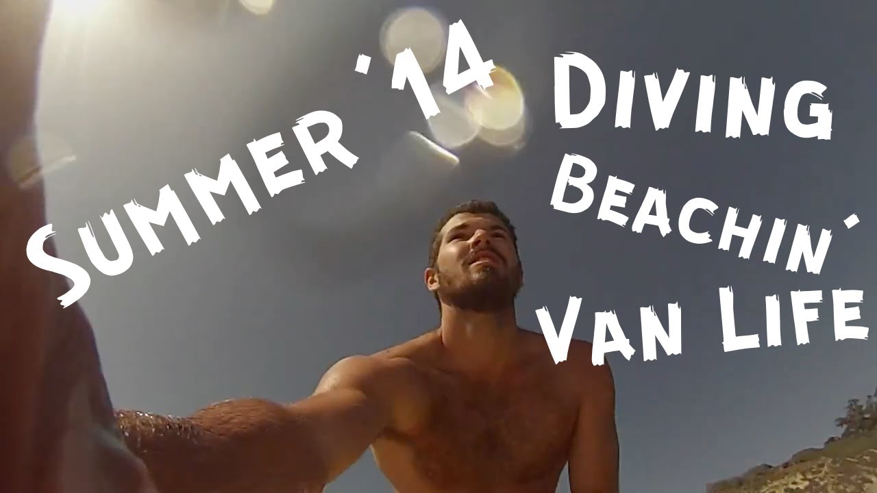 Diving, Lifeguarding, Van Life Santa Barbara Summer '14