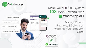 Connect Odoo to WhatsApp API & Automate Everything | Go4whatsup Integration