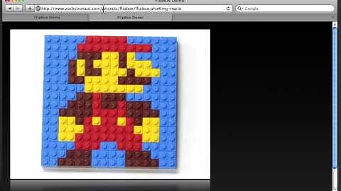 Demo of jQuery "3D" FlipBox Image Gallery
