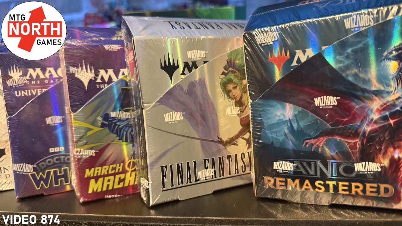MTG Serial Chasing in Collector Boxes! Final Fantasy, Ravnica, MoM