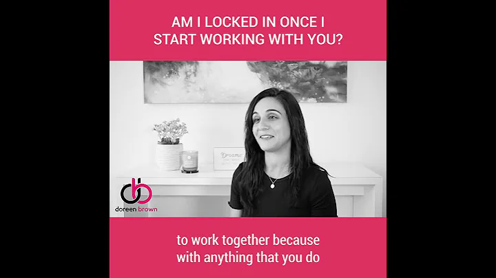 Doreen Brown FAQ Videos - Am I Locked In Once I St...