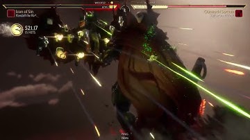 Spawn- The 73% armor break kombo MK11 #mortalkombat