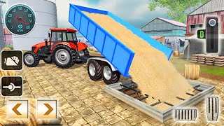 New Tractor Game 2020 Simulator - Real Tractor Drive Cargo 3D - Android Gameplay screenshot 1