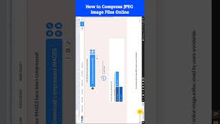 How Can I Reduce the Size of a JPEG Image File Online #shorts