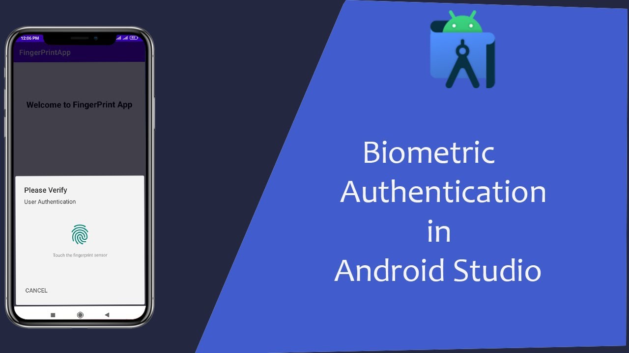 How to Make a FingerPrint Authentication System in Android Studio And ...