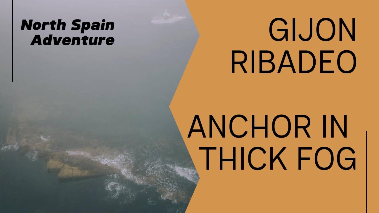 (English Subtitles) Разходка в крайбрежието на Хихон и Рибадео. Мъгла към А Коруня.