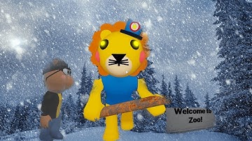 Roblox piggy The Journey Continues in Game! Also Roblox Piggy Zoo map GAMEPLAY!