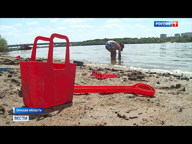 Контроль за отдыхающими на пляжах усилили в Омске