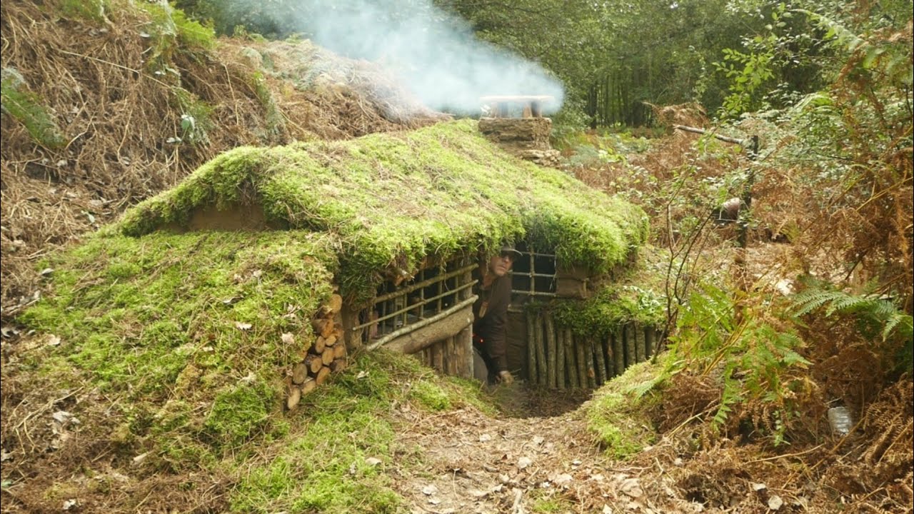 The Druid's House - Survival bushcraft Optimal Comfort skills 4 a