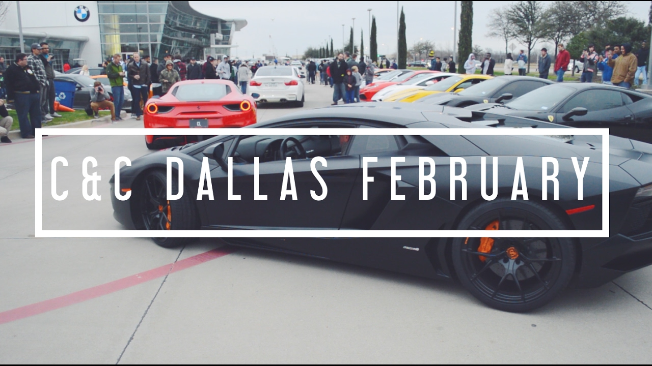 Crazy Lineup Cars and Coffee Dallas February YouTube