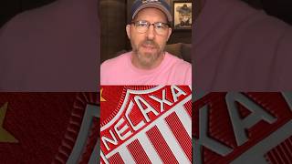 Ryan Reynolds quiere meter goles con el Necaxa y por eso compró parte del equipo #shortsvideo