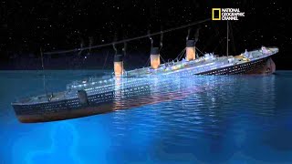 Реконструкция как тонул Титаник #титаник  #корабль #кораблекрушение
