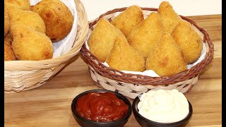 Coxinha de Frango Simples e Fácil de Fazer