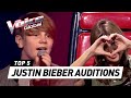 BEST JUSTIN BIEBER BLIND AUDITIONS in The Voice and The Voice Kids [PART 3]