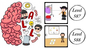 Brain Test All Star : Level 587 , 588 – How to Solve? (Walkthrough)