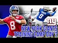 DANIEL BE DIMIN' 🪙 | New York Giants 2024 Training Camp Day 2