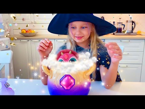 ВАУ! Алиса создала МАГИЧЕСКОГО питомца! 🪄 Magic Mixies! ВАРИМ волшебное ЗЕЛЬЕ в магическом котле!