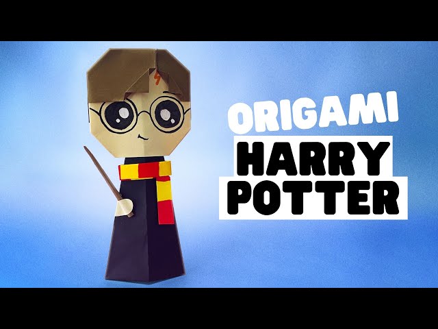 These Harry Potter Paper Roll Crafts Make Puppets or Paper Dolls