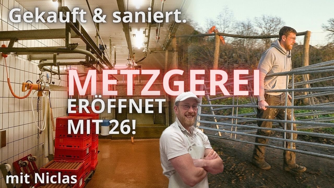 Mit 26 eine Metzgerei eröffnet! – Ein Metzgermeister wagt den Schritt🐷