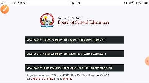 JKBOSE Class 12th Result Out l Jammu Summer Zone l Annual Regular 2021 l How to Check Result