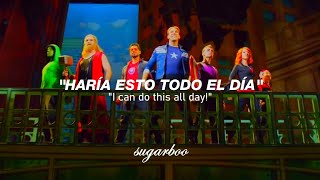 Video thumbnail of "Rogers: The Musical | Hawkeye - Save The City (Lyrics + Subtitulada en Español)"