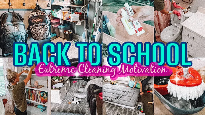 *NEW* EXTREME BACK TO SCHOOL CLEAN, DECLUTTER AND ORGANIZE WITH ME-JESSI CHRISTINE