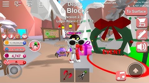 MINING SIMULATOR *NEW* CHRISTMAS EVENT | Roblox