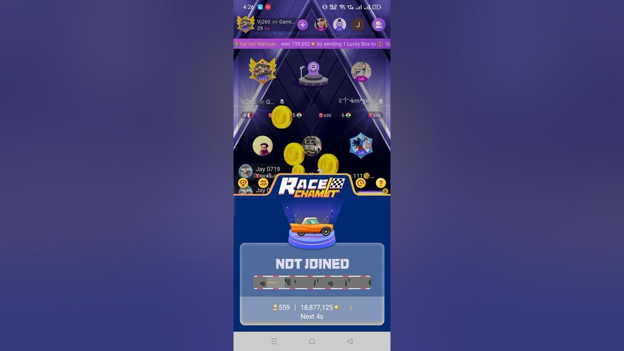 chamet app game chammet car race YouTube