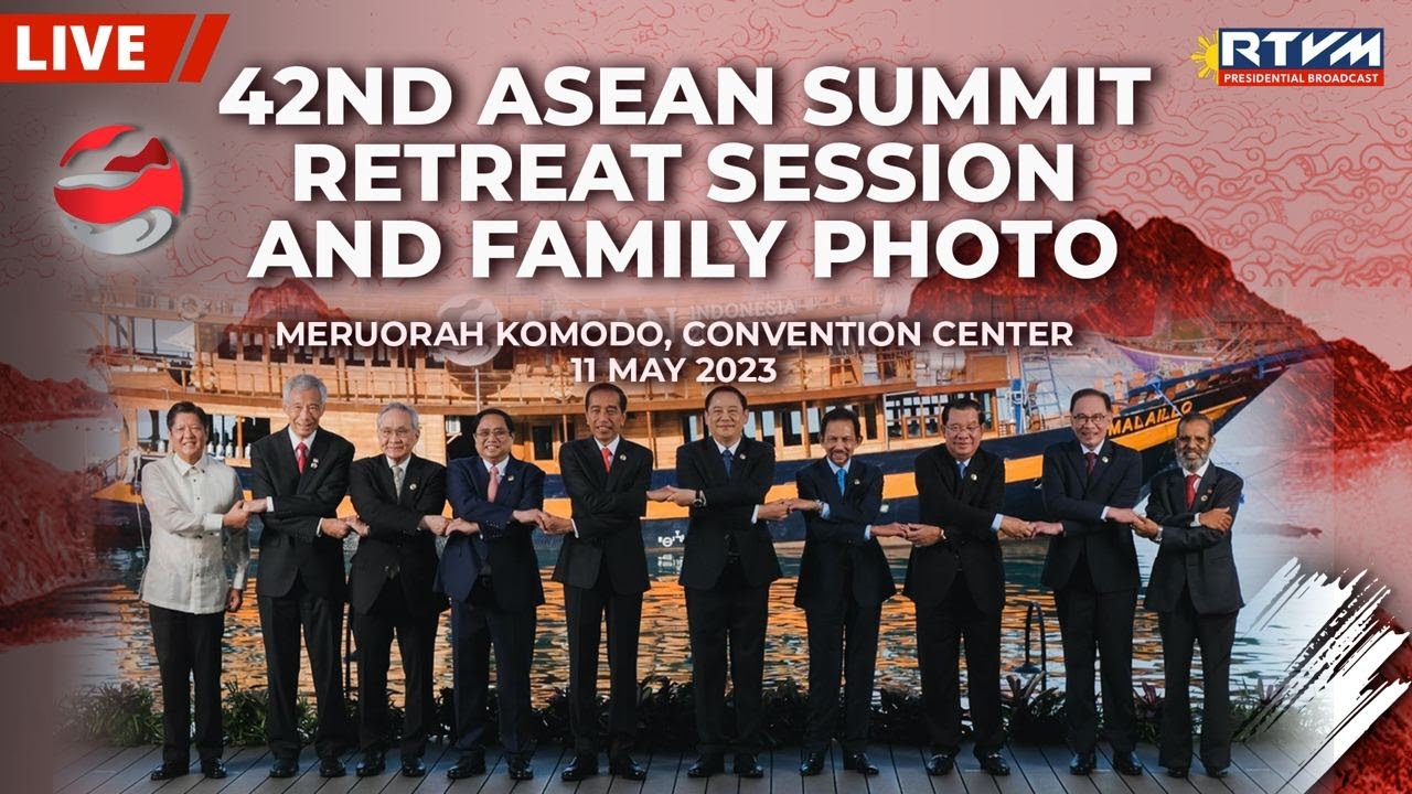 42nd ASEAN Summit Retreat Session and Family Photo 5/11/2023 YouTube