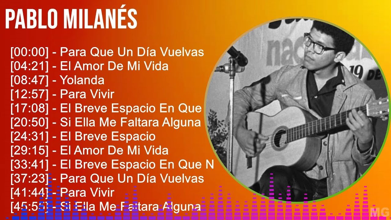 Pablo Milanés 2024 MIX Las Mejores Canciones - Para Que Un Día Vuelvas ...
