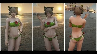 GTA V MODS Marie Bikini Flower