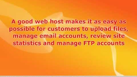 Four Tips For Choosing The Best Web Host