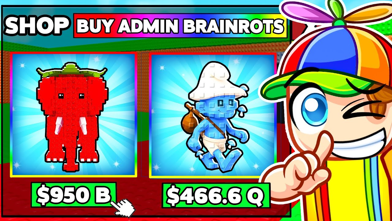 PAY TO WIN in Steal a Brainrot!