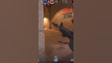 Trash can gets a 3k   #lucky #gaming #csgo #cs2 #counterstrike #fps