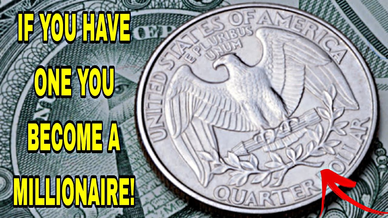 Top 8 Washington Quarter Dollar Coins Worth Millions – Check Your Old Quarters Before It’s Too Late!