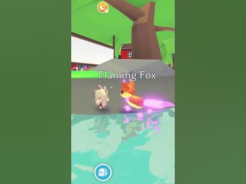 Watch me MEGA the Flaming Fox in Adopt Me!! #roblox #adoptme #