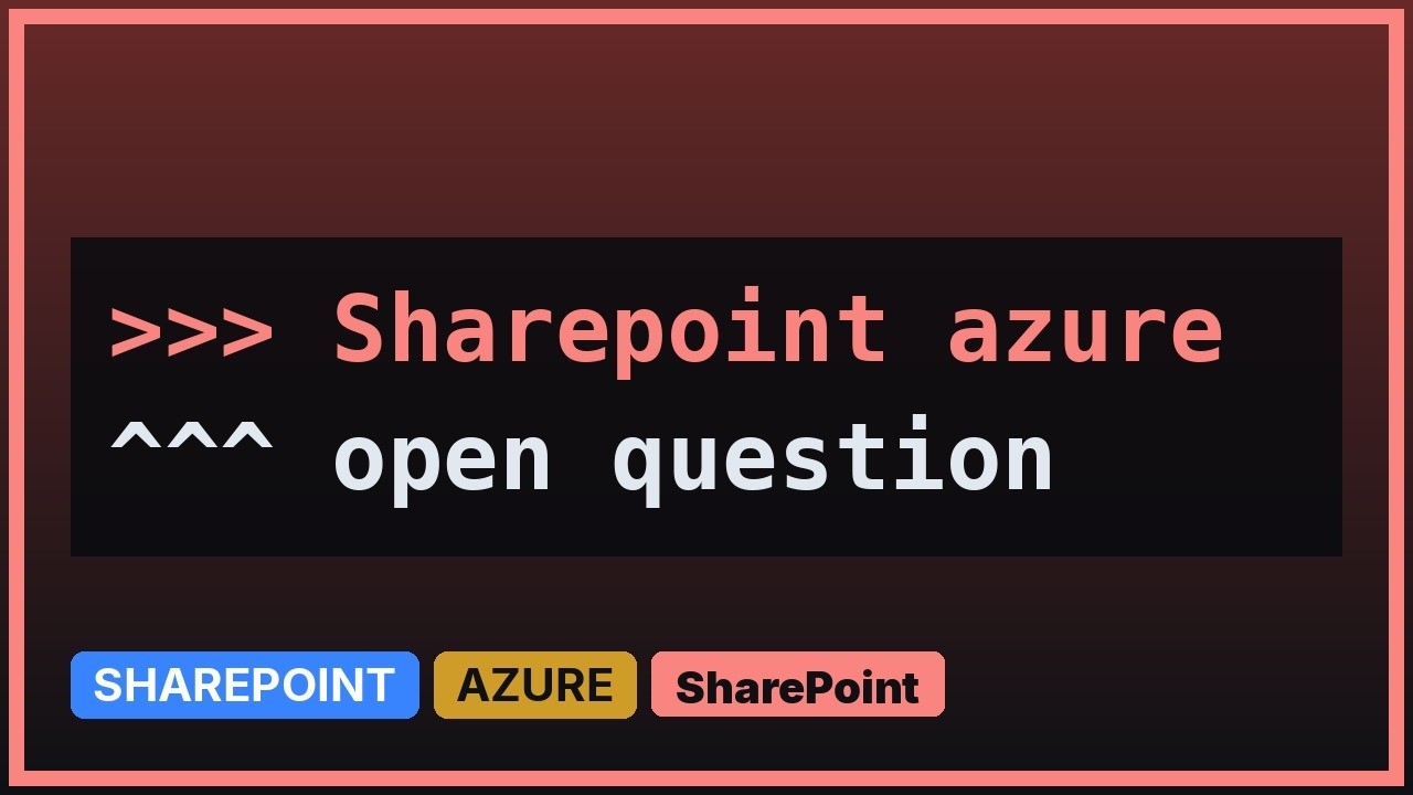 Sharepoint: How do I set up SharePoint Server with an Azure SQL ...