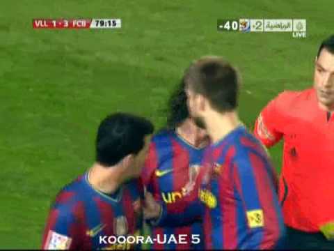 Sergio Busquets  2 yellow card without red  Villareal-Barcelona