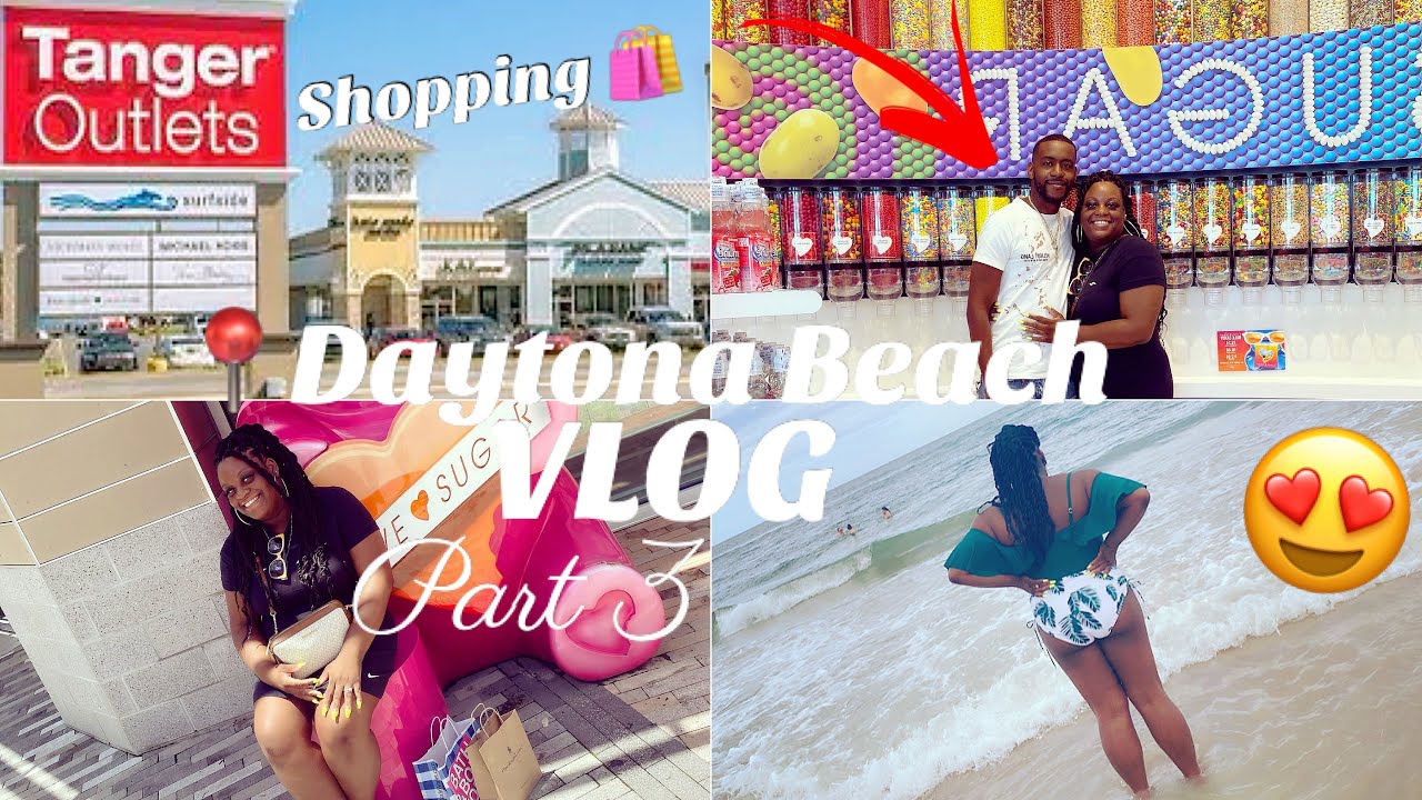 TRAVEL VLOG TANGER OUTLETS I LOVE SUGAR SHOP WITH ME + DAYTONA