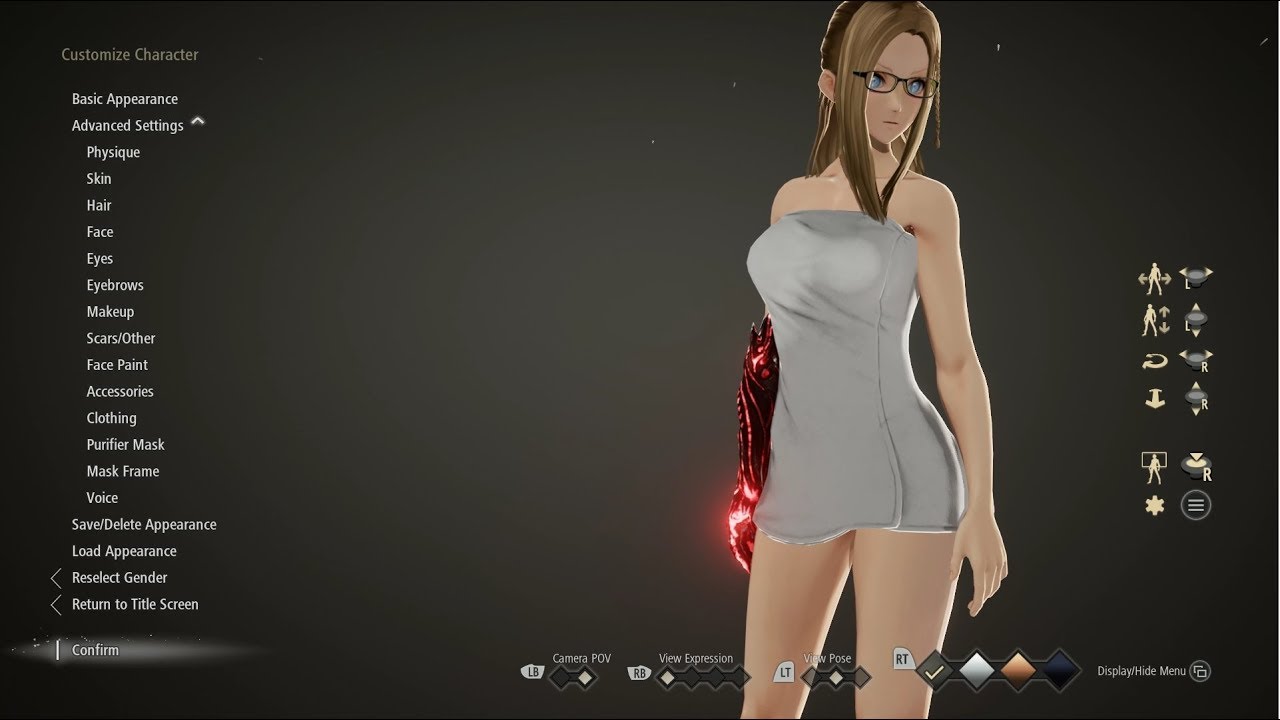 Code Vein Sexy Character Creation Insatiable Bloodthirst Youtube