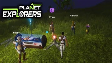 Guns & Sentry Turrets! - Planet Explorers Gameplay (Let