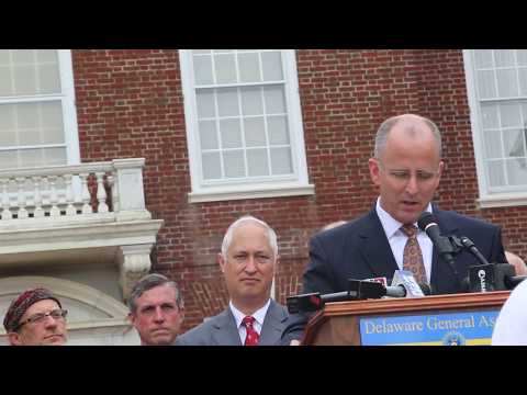 Senator Greg Lavelle @ Unity Rally - Delaware Legislative Hall 04/26/2017 HD