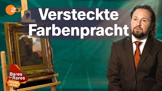 Der Riss muss weg: Wolfgang restauriert Plückebaum-Gemälde  | Bares für Rares