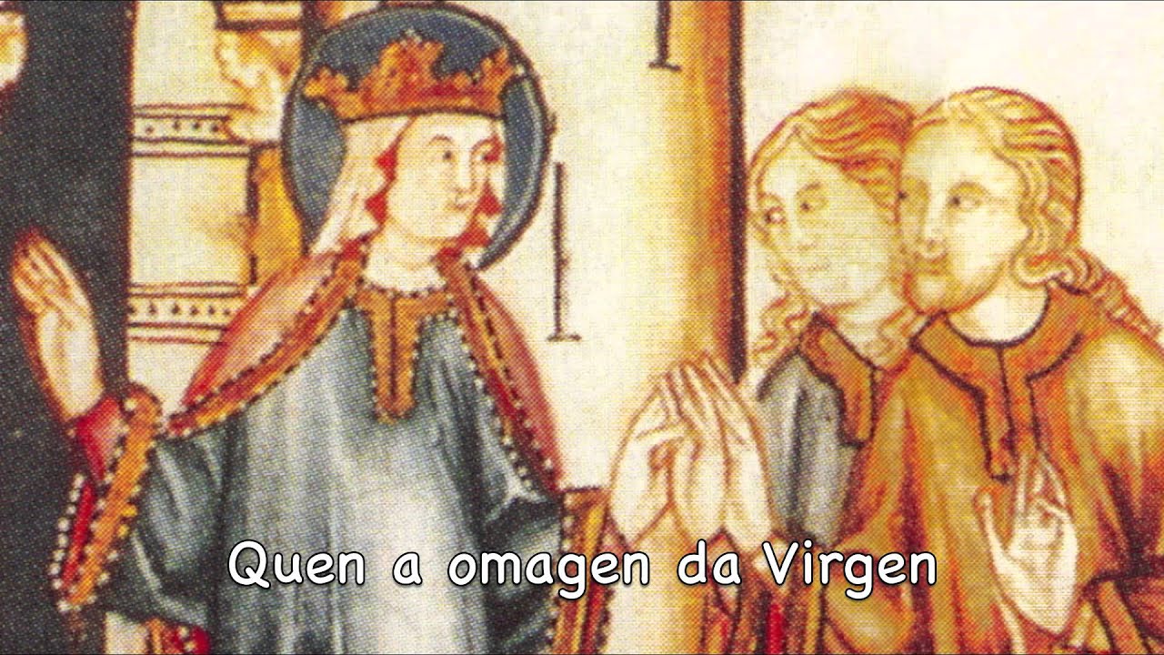 【稀少】cantigas de italia Cantiga de Santa Maria 353 - Quen a omagen da Virgen - YouTube