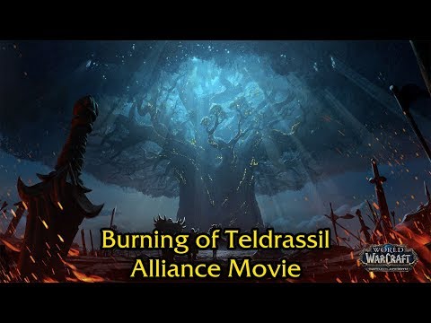 The Burning of Teldrassil - Alliance Movie