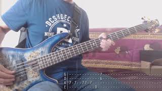 Rage Against The Machine - Bullet In The Head [Bass Cover + Tab] chords