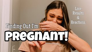 Finding Out I'm Pregnant and Telling My Husband | *EMOTIONAL!
