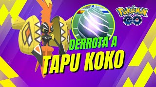 Como derrotar a Tapu Koko en Pokémon Go